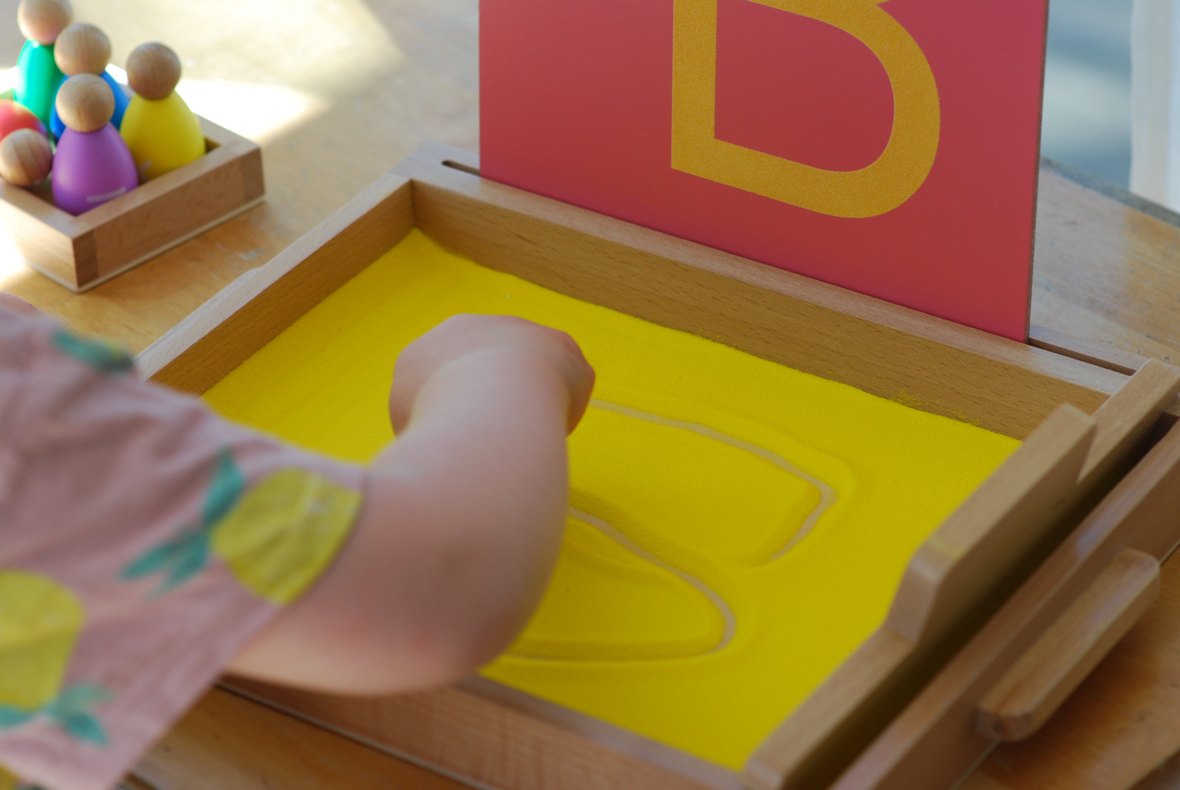 Montessori læringsmateriell | Lær bokstaver og skrift