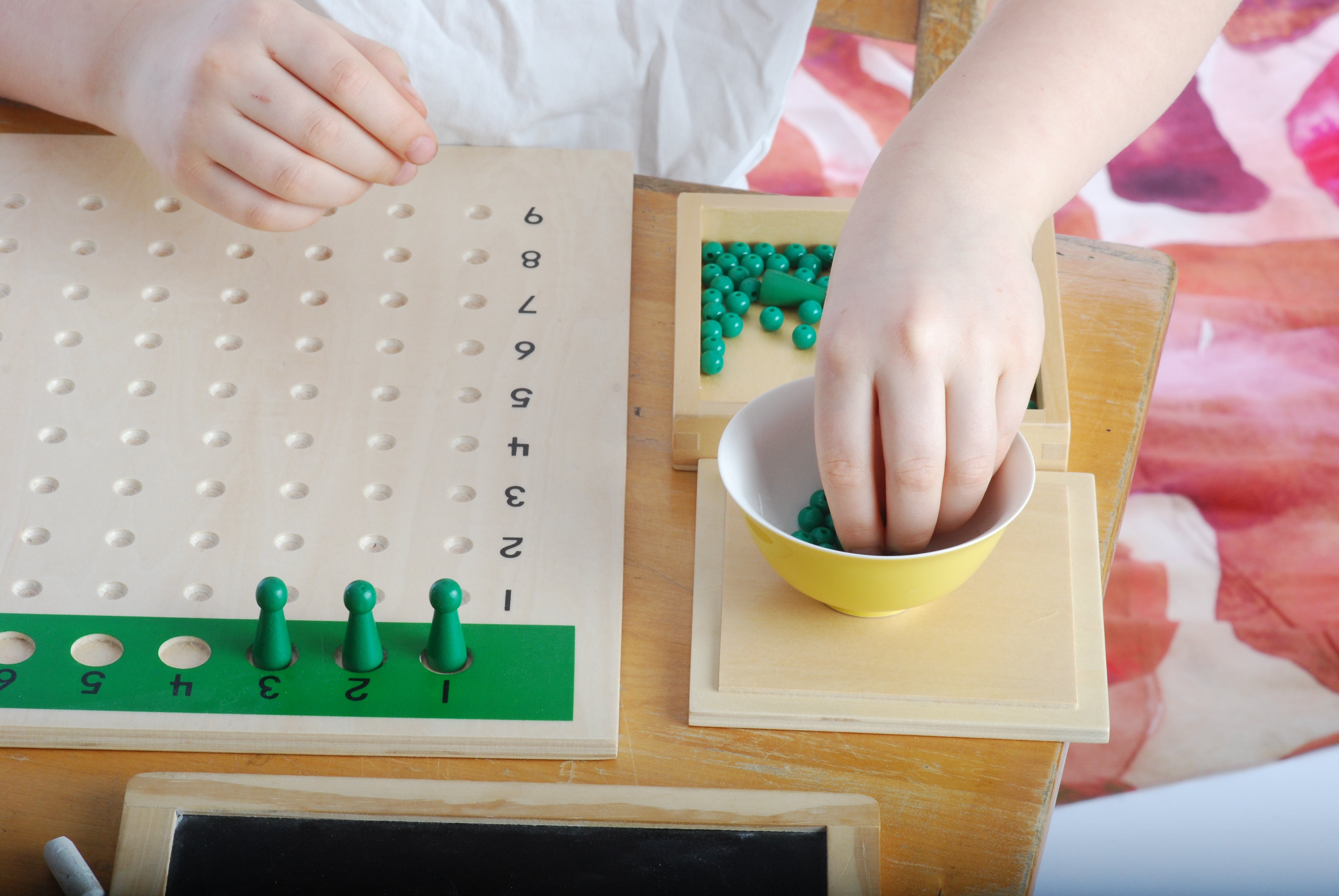 Montessori-leker til barn  5 - 6 år