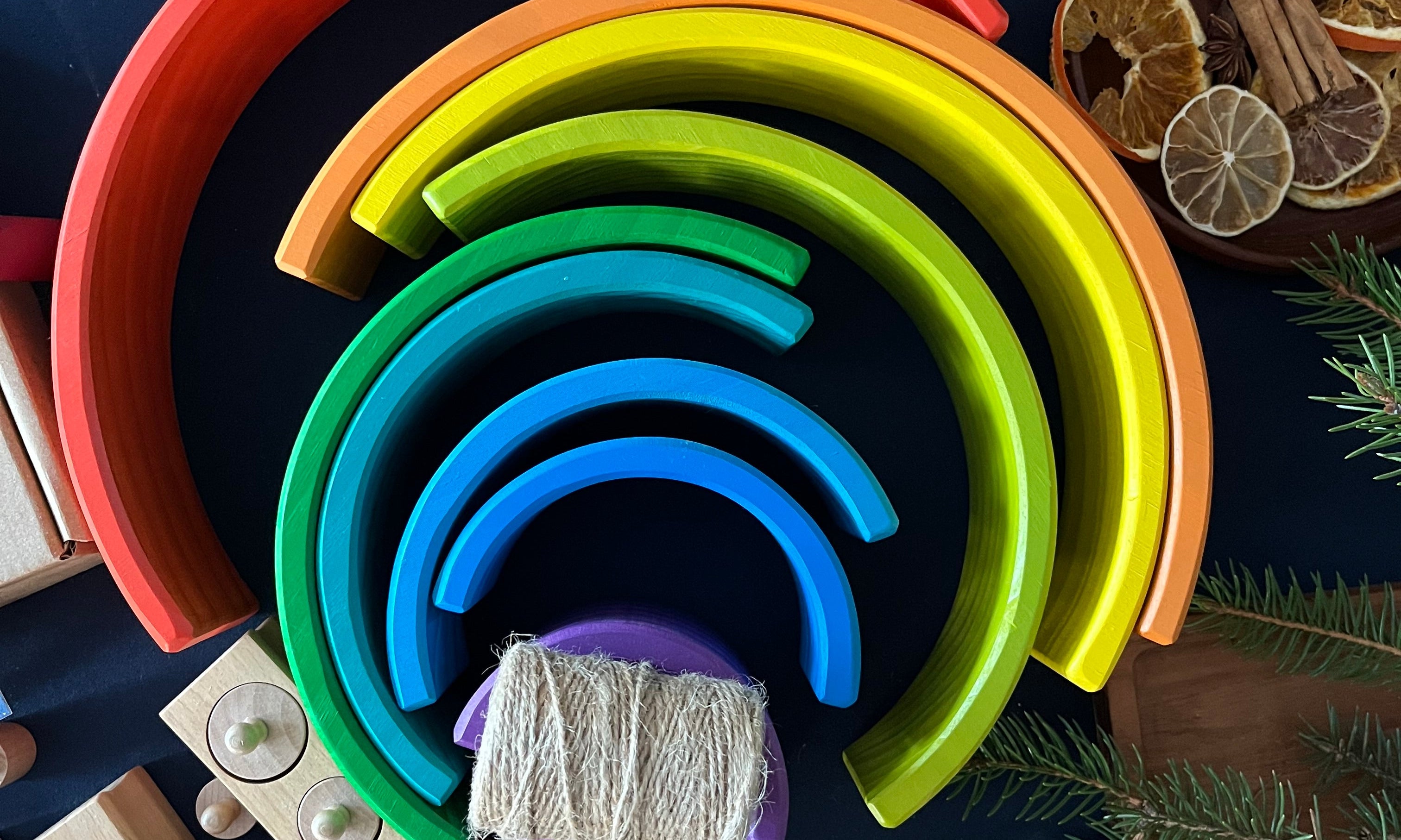 Regnbuen som julegave